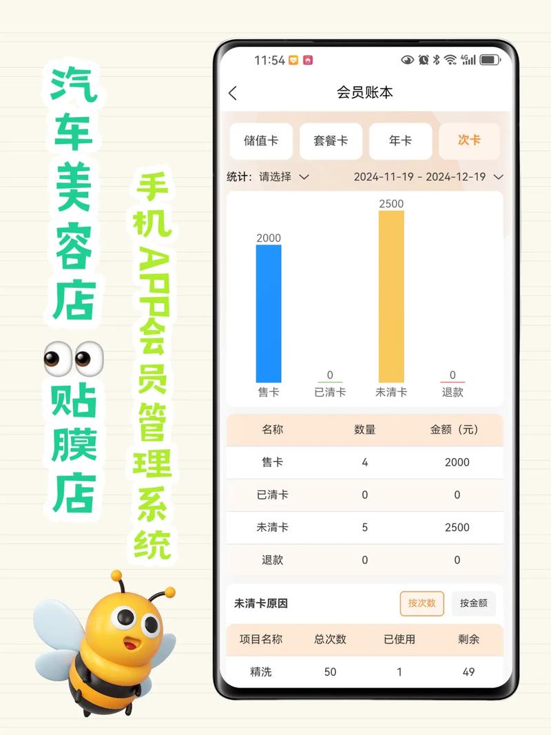 汽修通-汽修美容管理专家 会员管理功能截图