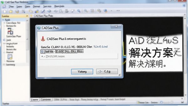 CADSee Plus���д�����ʾ��������ͼչʾ��ȱ��DLL����������Ա��н����������˵��������������������ģ��Ч��