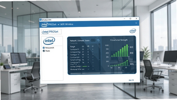 Ӣ�ض�Intel PROSet����Wifi���������棬չʾ��������״̬���ź�ǿ�ȣ�����Ϊ�ִ����칫�����������������ͻ��������רҵ�Ժ������ԡ�