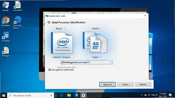 Intel Processor Identification���浼�����棬��ʾ����·��ѡ�񴰿ڣ�����Ϊ���滷���������ļ�ͼ�����