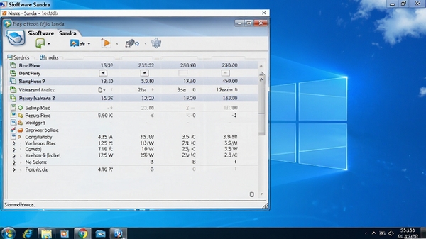 SiSoftware Sandra������Windows�����ϵĽ�ͼ������Ϊ������Ʊ�ֽ������������ʾ���Խ�����������廭����������