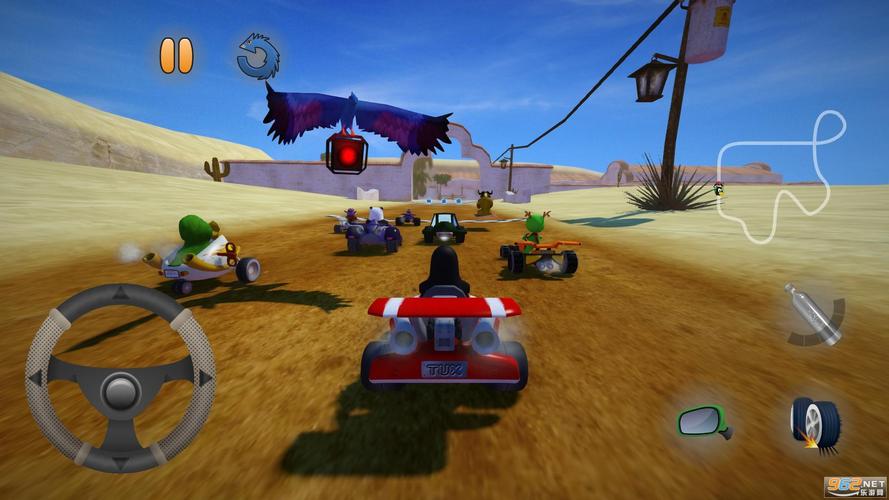 SuperTuxKart-��Դ��ͨ3D���������ٰ�׿�� ���˷��� ��սģʽ