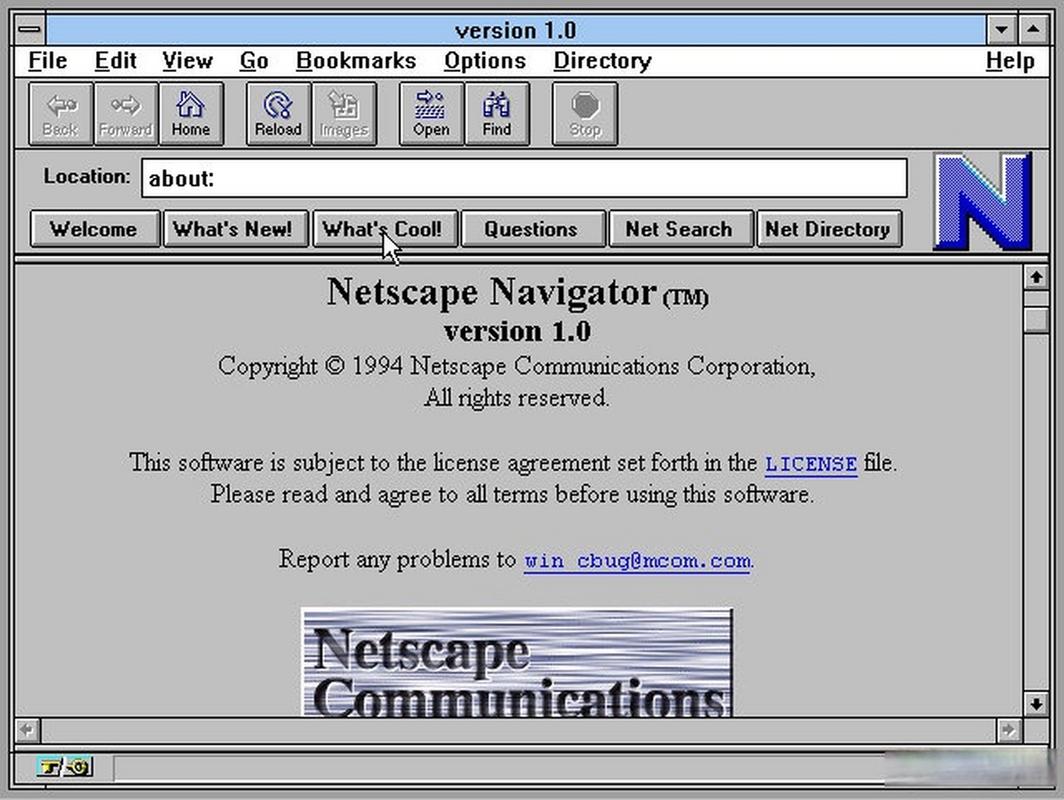 Netscape Navigator-������ҳ�������ͼ