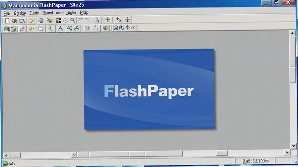 Macromedia FlashPaperʹ�ò������̽�ͼ