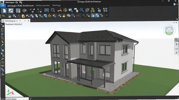 Ashampoo 3D CAD Architecture���������棬չʾ3D����ģ�ͺ͹��������ִ���Լ��Ʒ�񣬸�����Ⱦ