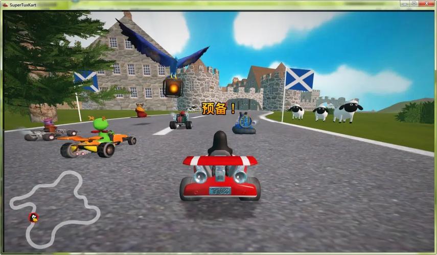 SuperTuxKart-��Դ��ͨ3D���������ٰ�׿�� ��Ϸ��ͼ �����羰