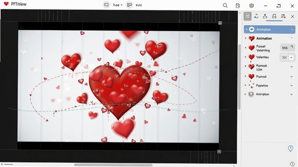 ���˽�PPTģ��ı༭���棬�Ҳ๤������ʾ����ѡ�Ԥ������չʾ����Ʈ����Ч����������