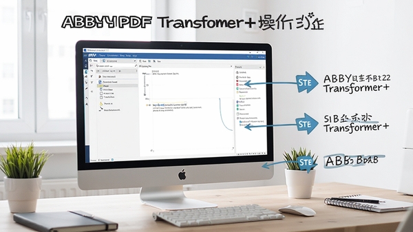 ABBYY PDF Transformer+���������̳�ʾ��ͼ����Ļ��ʾ���������棬�Ա��в����ע������Ϊ�칫�����������רҵ
