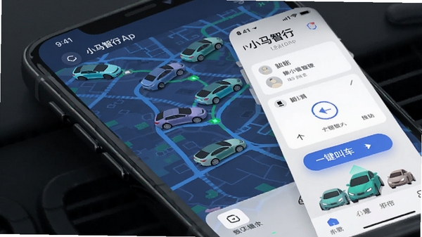 С������App�г����棬��ͼ����ʾ�������Զ���ʻ�������û����һ���г���ť��������������ɫ�����������пƼ��С�