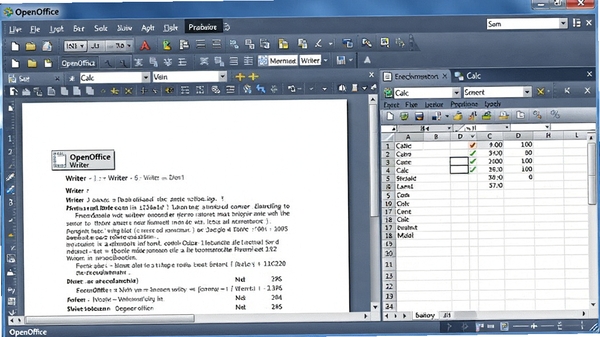 OpenOffice����������չʾ������Writer�ĵ��༭��Calc��������ģ���������ͼ��ɫ�����רҵ