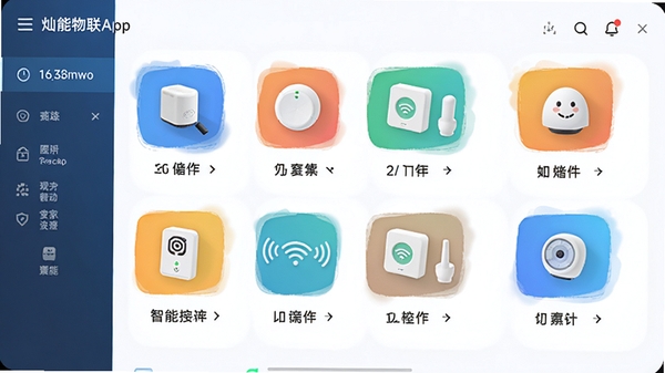 ��������App�����ͼ��չʾ���������豸��ͬһ���������ͳһ�����ĳ�����ͼ��������ɫ�����ޣ��������ܼҾӼ��ɿ��Ƹ��