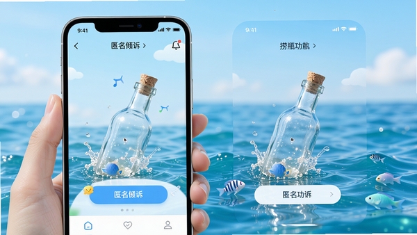 СȦƯ��ƿAPP�����ͼ��չʾ��ƿ����ƿ���ܣ���������ɫ�����벣��ƿ������������������UI��Ƽ���ִ���ͻ�����������ߡ����⣬��������ֻ������뺣��Ԫ�أ�������ǿ��ɫ���������ֱ��ʸߡ�