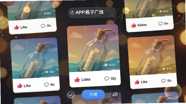 СȦƯ��ƿAPPƿ�ӹ㳡���棬��ʾ���Ư��ƿ��Ƭ�����޺������������ɼ�����������ů�Ĺ�ߣ����彻����ǿ��������ΧŨ��