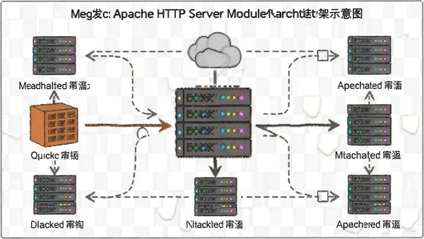Apache HTTP Serverģ�黯�ܹ�ʾ��ͼ