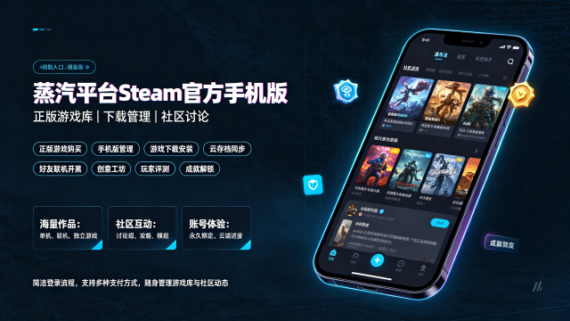 ����ƽ̨Steam�ٷ��ֻ���