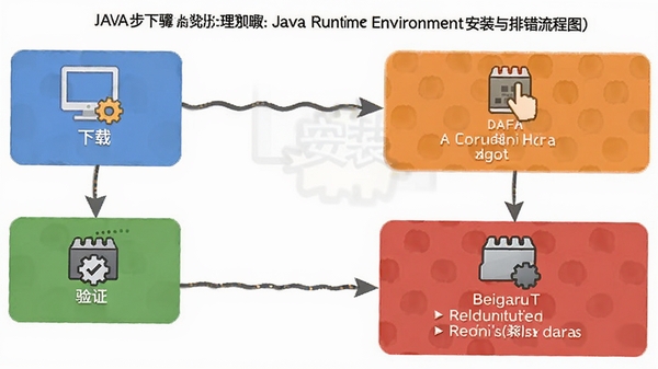 Java Runtime Environment��װ���Ŵ�����ͼ�������������������ء���װ����֤��������������ͼ����