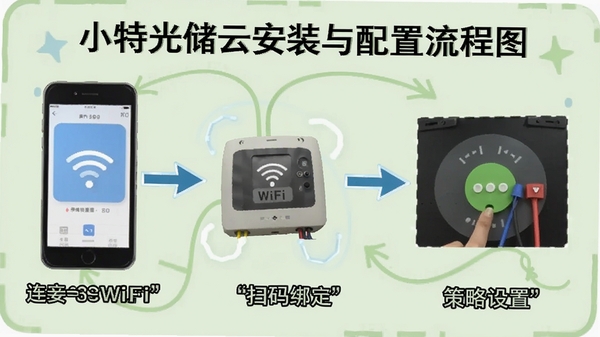 С�عⴢ�ư�װ����������ͼ���ֻ�����WiFi��ɨ��󶨡��������ò���ͼ�⣬����Ϊǳ��ɫ��ѧ������ֱ�ע����