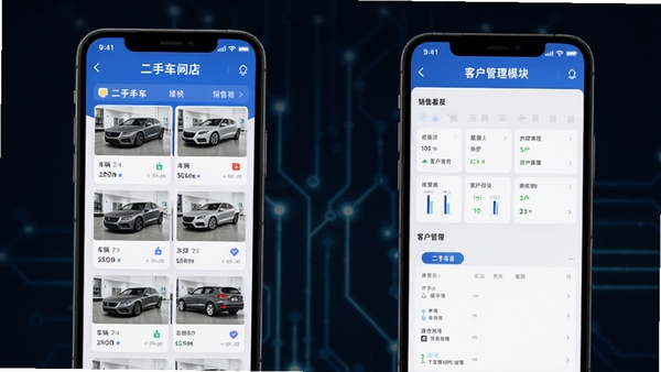 ���ֳ��ŵ�ϵͳAPP����չʾͼ�����������б������ۿ��塢�ͻ�����ģ�飬�ִ���Լ�����ɫ�Ƽ�ɫ���������ֻ�������Ⱦͼ