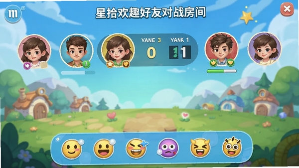��ʰ��Ȥ���Ѷ�ս������棬��ʾ���ͷ��ʵʱ�ȷֺͻ���������