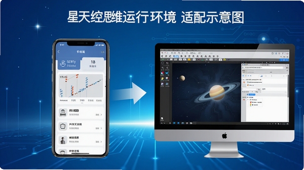 �ǿ�˼ά���л�������ʾ��ͼ�����Ϊ�ֻ��˽��棬�Ҳ�Ϊ����ģ�������棬�м��ü�ͷ���ӣ�����Ϊ������ɫ�Ƽ���