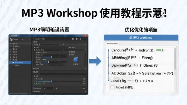 MP3 Workshopʹ�ý̳�ʾ��ͼ��չʾ�������ý�����Ż�ѡ���������˵������������ˡ�