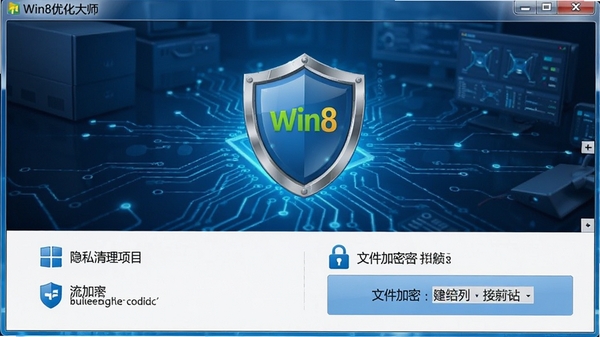 Win8�Ż���ʦ��ȫ�������棬����ͼ����ʾ��ȫ״̬���·��г���˽������Ŀ���ļ�����ѡ���ɫ���Ƽ������