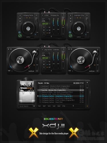 Xion audio player-轻巧专业音频播放器截图