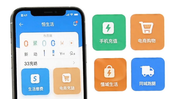 ������APP����չʾͼ��չʾ��ҳ����ģ�飬��������ɷѡ��ֻ���ֵ�����̹��ͬ�����ȵ���ڣ���Ʒ���ִ���Լ��ɫ�����죬ͻ����ݸ�Ч��������񳡾���