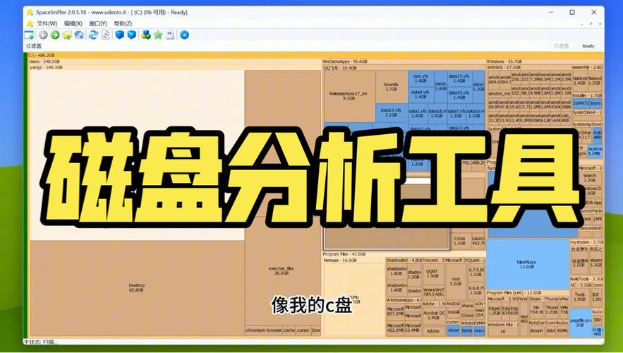磁盘空间分析专家-让磁盘瘦身如虎添翼 大文件扫描结果 图表展示