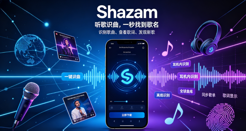�����״�Shazam�ٷ����ͼ