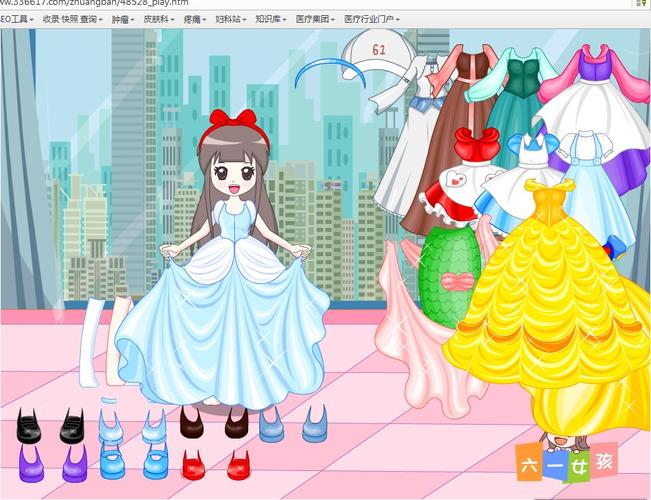 公主梦想衣橱-少女换装DIY 游戏内场景与拍照分享功能