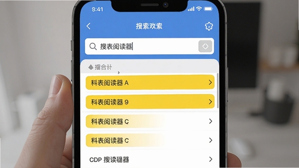 �ϱ��Ķ���App���������ܽ��棬�û�������������ؼ��ֺ��·��б��е������Ŀ����Ŀ�Ļ�ɫ������ǳ�����������ֱ�ۡ�