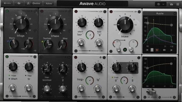 Awave AudioЧ���������棬���Ч����������ʾ��������ť�͵������߿��ӻ������ƫרҵ��Ƶ����վ