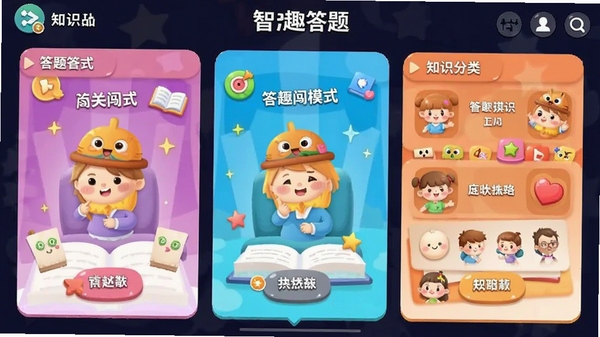��Ȥ����APP�����ͼ��չʾ�ḻ��ʵĴ��ⴳ��ģʽ��֪ʶ����