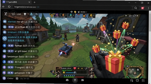 117game��Ϸ������ۿ���Ϸֱ���Ľ��棬չʾ��Ļ��������Ч
