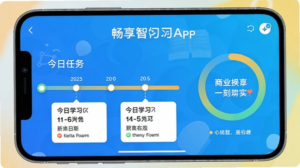 ������ϰAPP�����ܹ滮ҳ�棬��ʱ������ʽչʾ����ѧϰ�������Խ��Ȼ��͹��������֣�ɫ������