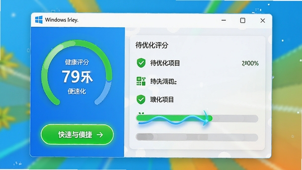 Windows �����Ż�һ����칦����ʾͼ��������ʾ�������֡����Ż���Ŀ�б���������������������ť������Ŀ������ɫ��������ͻ�������������ԡ�