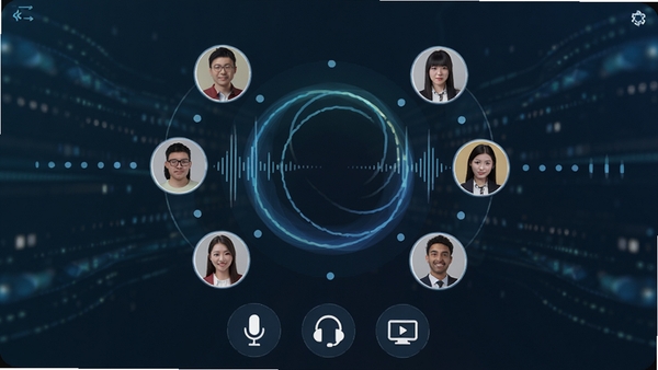 World FreetalkȺ�����������棬����û�ͷ��Χ��Բ��������̬���У��ײ�����˷硢������������Ļͼ�꣬�Ƽ��б���