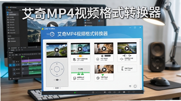 ����MP4��Ƶ��ʽת���������棬չʾ����Ĳ������Ͷ�����Ƶ��ʽת��ѡ�����Ϊ������Ƶ�༭����̨���������ơ�����MP4��Ƶ��ʽת�����������ɼ���������רҵ���ִ���ɫ��������