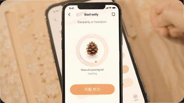 �ɹ�����������APP��ʱƥ����棬չʾ����Ѱ�������ߵĶ�̬���ض�����ƥ��ɹ���ʾ��������������ɫ����ů