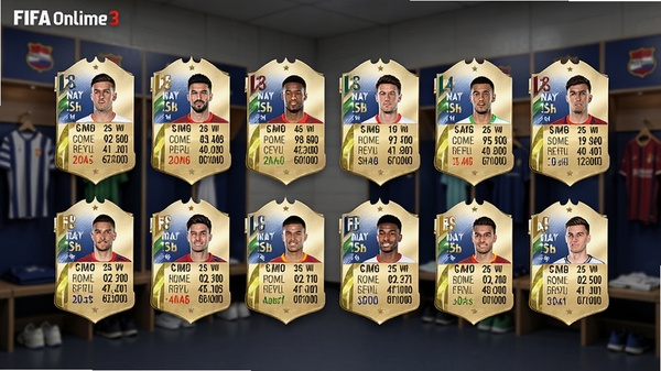 FIFA Online 3��Ա����չʾ���棬�������ǿ��������У���Ƭ����ʾ��Ա��Ƭ������ֵ��λ�ü�ϡ�жȣ�����Ϊ���ֲ������ң�������ͣ�ͻ����Ƭ�ʸ�