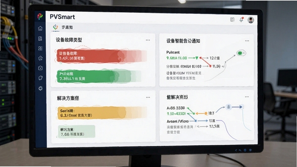 PVSmart���ܸ澯֪ͨ���棬չʾ�豸�������ͺͽ������