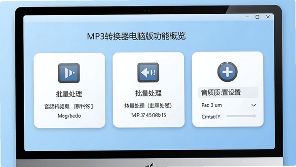 MP3ת�������԰湦�ܸ������棬չʾ��Ƶ��ʽת���������������������õȺ��Ĺ���ģ�飬�������ִ���ͼ������������Ϊǳ��ɫ���䣬������רҵ���Ѻá�