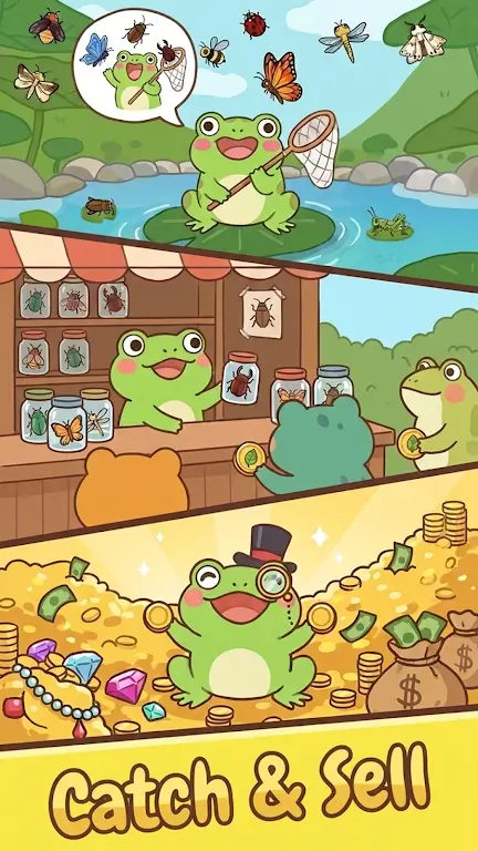 弗罗吉的商店昆虫捕手-休闲模拟经营游戏截图