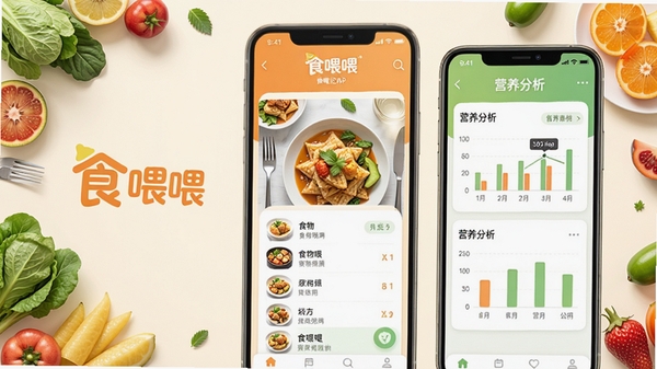 ʳιιAPP����չʾ��չʾ������ʳ���¼ҳ���Ӫ������ͼ��������Ϊ���µĽ�����ʳ��񣬰����߲�ˮ����Ԫ�أ�ɫ��������ů��ͻ��������Ʒ�����ơ�ʳιι��