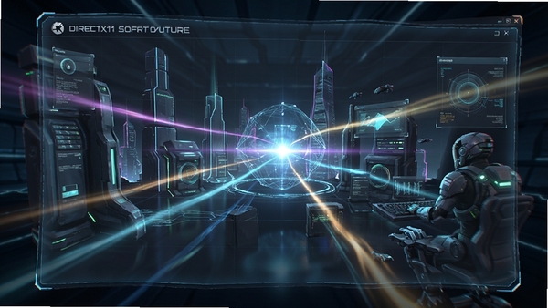 DirectX11�������ͼ��չʾδ���Ƽ��еĹ�ӰЧ����3Dͼ����Ⱦ����