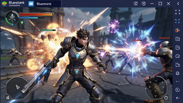 Bluestacks����������ģʽ���д���3D��Ϸ��������ʾ��֡��������������Ϸ��ɫϸ������������Ϊ�ſ��ս����Ч��ͻ�������Ż��������Ӿ������