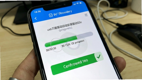 �ֻ�usb���������Զ���װ�������̣�������ʾ�������ͳɹ���ʾ
