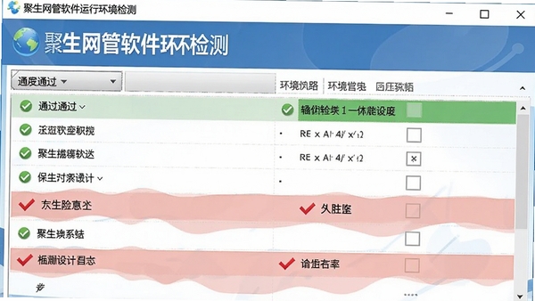 ���������������л��������棬��ʾͨ����ʧ�ܵļ�����б�