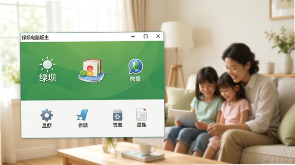 �̰ӵ��԰��������ͼ��չʾ�������岼�ֺͺ��Ĺ���ͼ�꣬����Ϊ��ͥ��ܰ�����������������